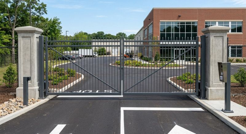 Commercial Gate Installation in Cary, NC