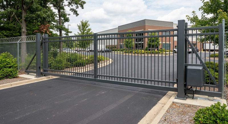 Commercial Gate Installation in Plano, TX