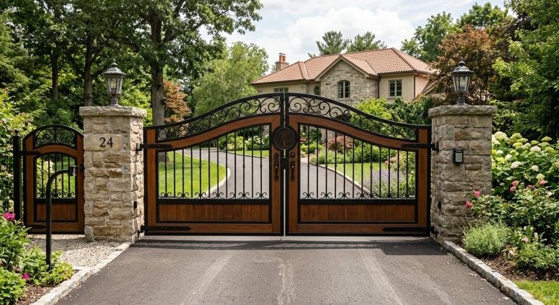 Driveway Gate Replacement in Naperville, IL