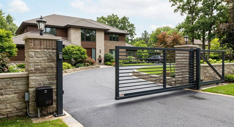 Motorized Gate Installation in Mcdonough, GA