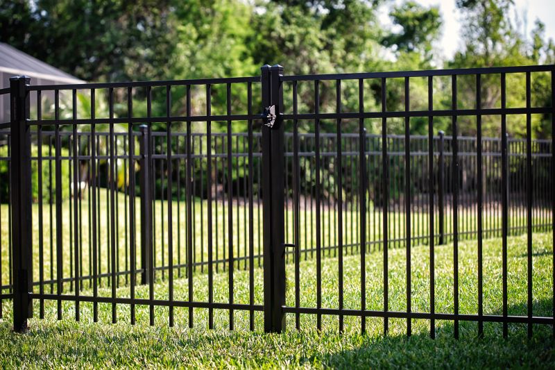 Aluminum Fence Construction in Alpharetta, GA