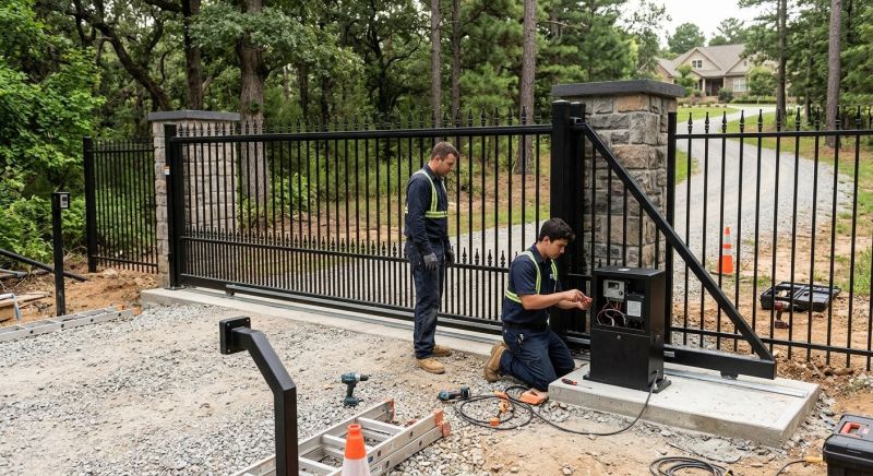Automatic Gate Installation in Roswell, GA