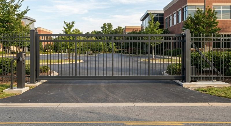 Commercial Gate Installation in Rockville, MD