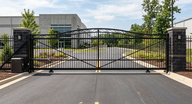 Commercial Gate Installation in Plano, TX