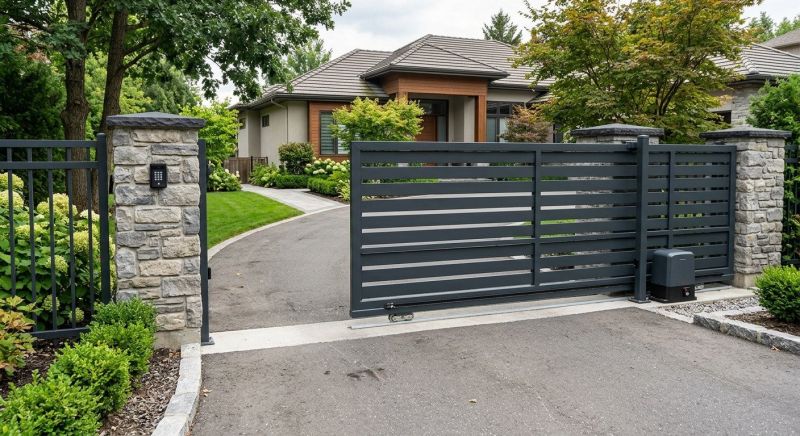 Driveway Fence Installation in Toms River, NJ