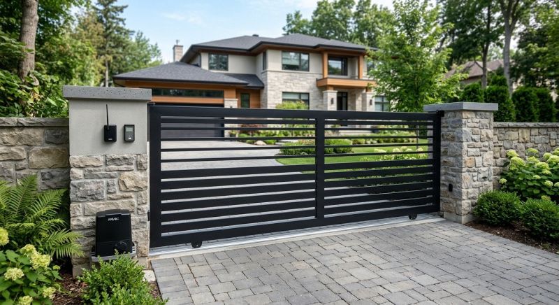 Driveway Fence Installation in Mcdonough, GA