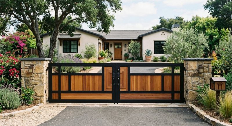 Driveway Gate Installation in Naperville, IL