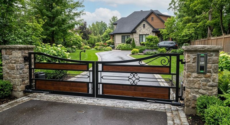 Electronic Gate Installation in Plano, TX