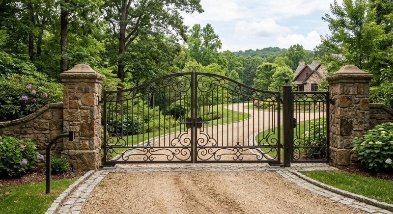 Entrance Gate Installation in Toms River, NJ