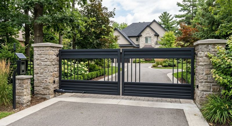 Gate Entry System Installation in Cary, NC