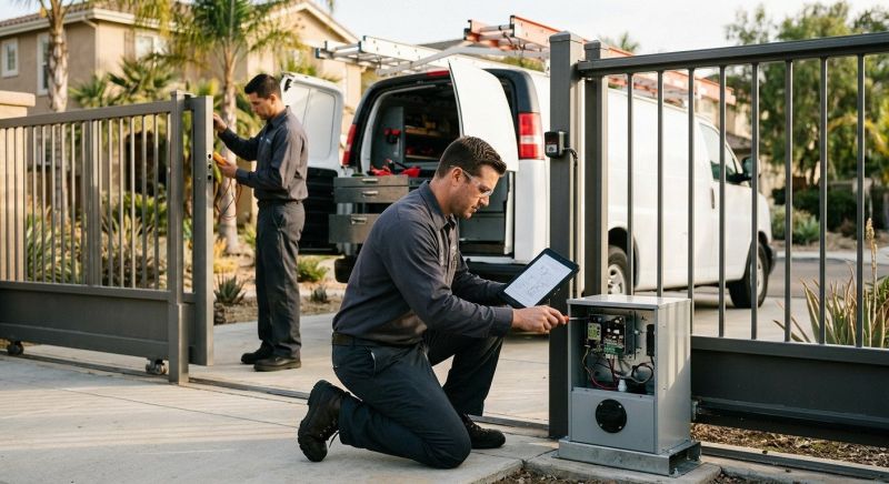 Gate Entry System Installation in Rockville, MD