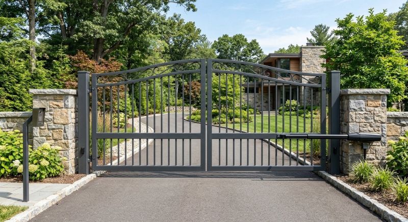 Main Gate Installation in Annapolis, MD