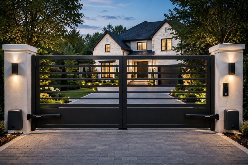 Motorized Gate Installation in Annapolis, MD