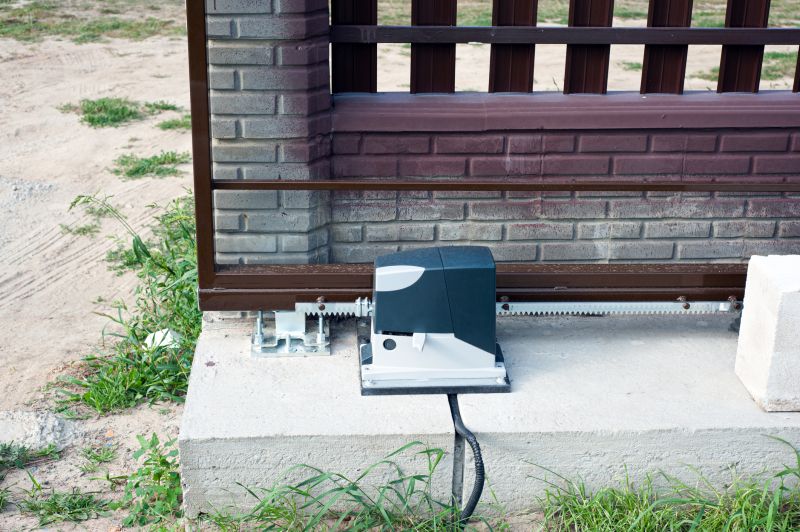 Motorized Gate Installation in Roswell, GA