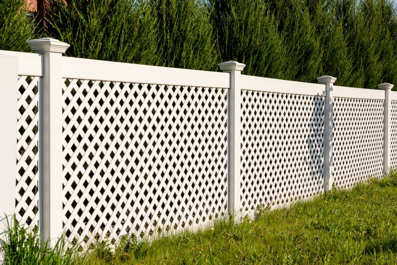 Pvc Lattice Fence Installation in South Houston, TX