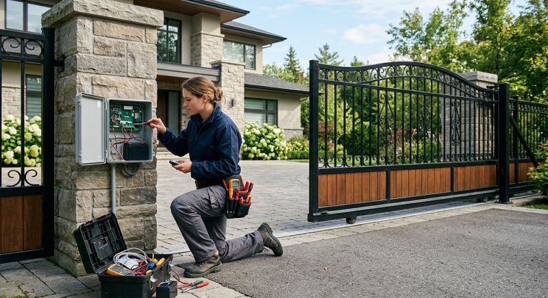 Remote Control Gate Service in Plano, TX