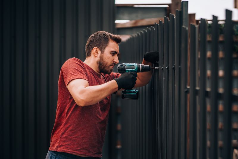 Steel Fence Replacement in Alpharetta, GA