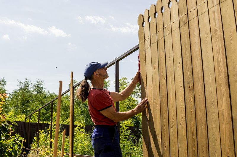 Treated Fence Installation in Pearland, TX
