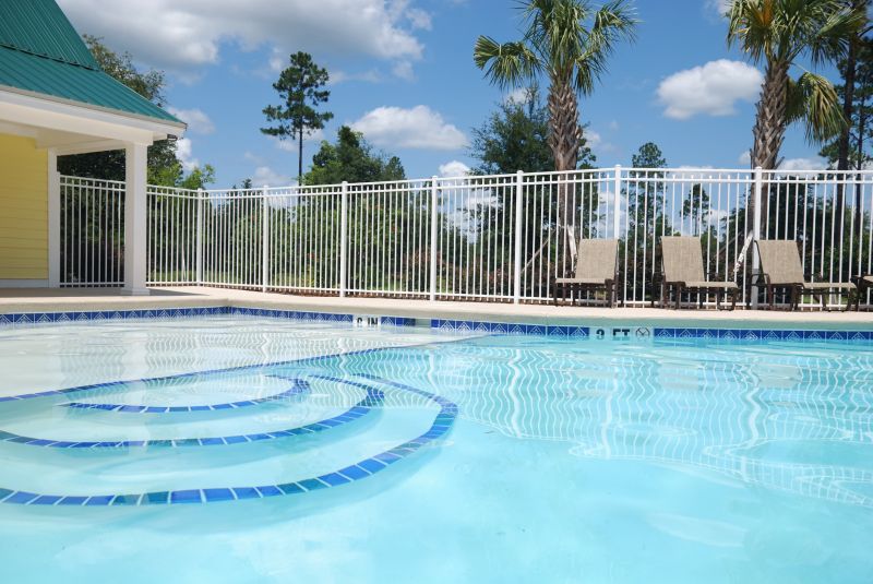 Vinyl Pool Fence Installation in Wilmington, NC