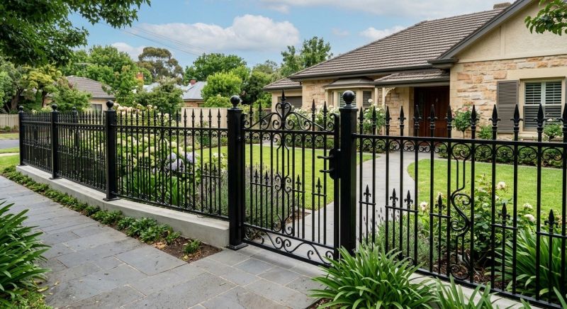 Wrought Iron Fence Installation in Alpharetta, GA